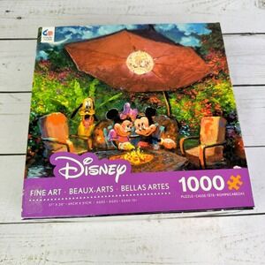 Ceaco‎ Disney Fine Art Mickey Minnie Coleman Paradise 1000pc Jigsaw Puzzle